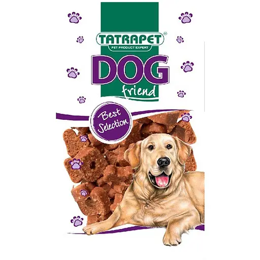 Ласощі для собак TatraPet Dog снеки з яловичини та курки 50 г 