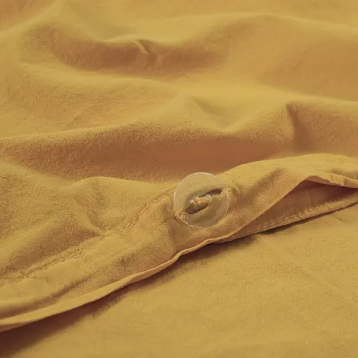 Постельное белье Lotus Home Washed cotton Kansas желтый евро (svt-2000022349987) - фото 4