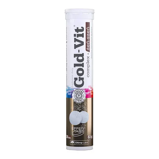 Витамины и минералы Olimp Gold-Vit Complex + Женьшень Orange 20 таблеток