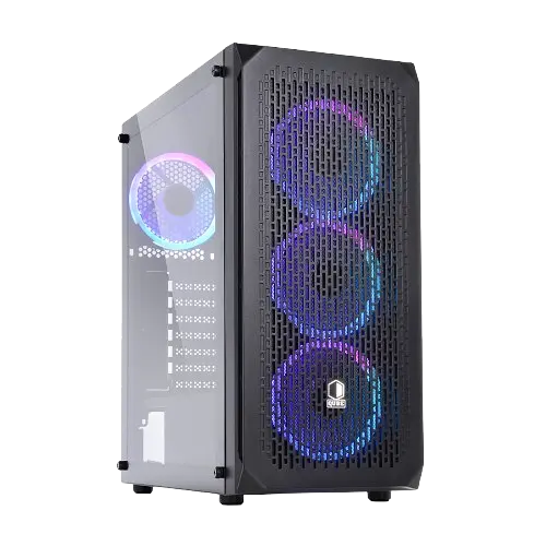 Корпус Qube Shadow RGB Black (SHADOW_FCNU3)