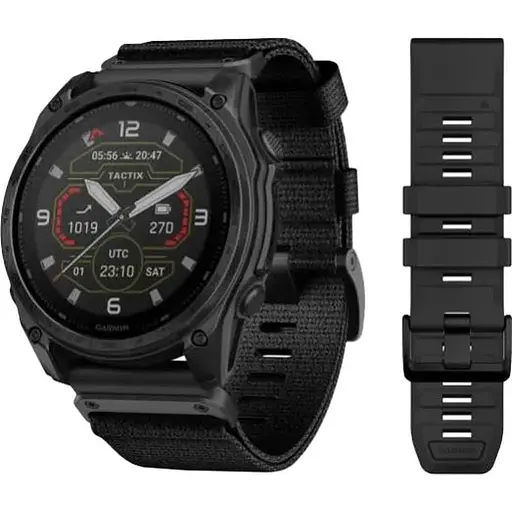 Смарт-годинник Garmin tactix 8 - 51 mm Solar Includes Applied Ballistics Ultralight Solver (010-03407-00/01) - фото 2