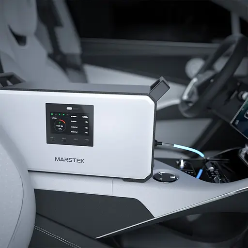 Портативная зарядная станция Marstek M1200 1800W 1030Wh (42-00301) - фото 15