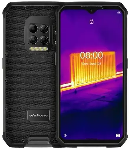 Захищений смартфон Ulefone Armor 9 8/128GB 6 600мАг Тепловізор Black - фото 1