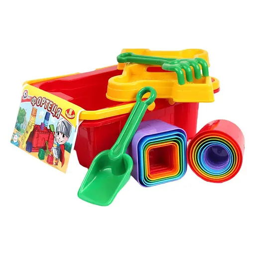 Игровой песочный набор Technok Toys Крепость 4647 для малышей от 1 года - фото 2