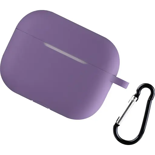Чохол Apple High Copy Silicone Case + Carbine для AirPods Pro 2 Violet [132183] - фото 2