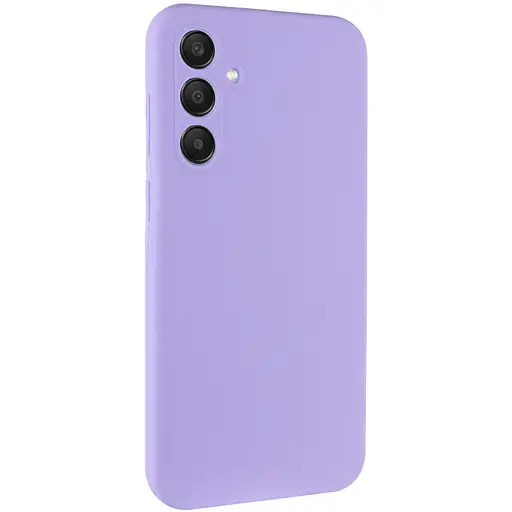Чехол Lakshmi Silicone Cover Full Camera (AAA) для Samsung Galaxy S24 FE Сиреневый / Dasheen - фото 2