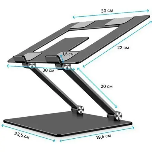 Подставка для ноутбука OfficePro LS111G Grey (144441) - фото 2