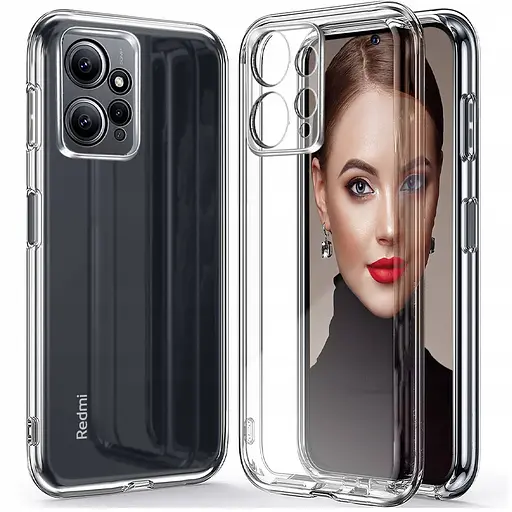 TPU чохол Epik Transparent 1,5mm Full Camera для Xiaomi Redmi Note 12 4G Безбарвний (прозорий) - фото 2