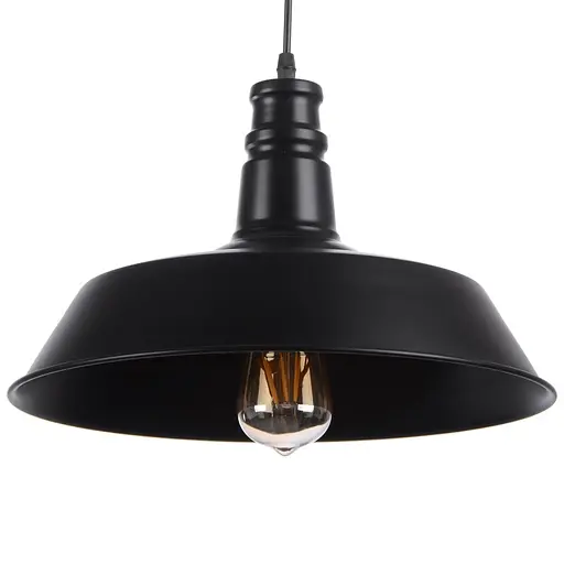 Люстра Brille лофт підвісна E27 60W BK (BL-333S/1) - фото 2