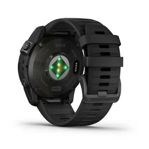 Смарт-часы Garmin Epix Pro Gen 2 Sapphire 51mm Carbon G. DLC Tit. with Black Band (010-02804-00/01/53) - фото 4