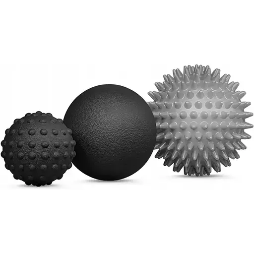 Набор массажных мячей Trex Sport TX-003MSA 3в1 для йоги и фитнеса EPP