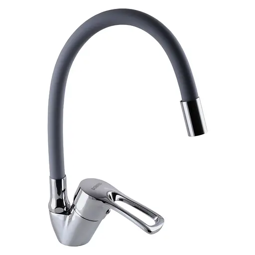 Змішувач для кухні Domino SIRIUS DSV-203SLR-GRAY - фото 1