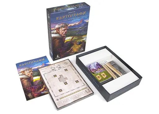 Настольная игра Ігромаг Картографы (Cartographers: A Roll Player Tale) (укр.) (6901) - фото 4