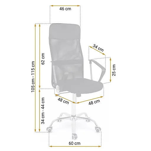 Офисное кресло Sofotel Sorti (241900) - фото 5