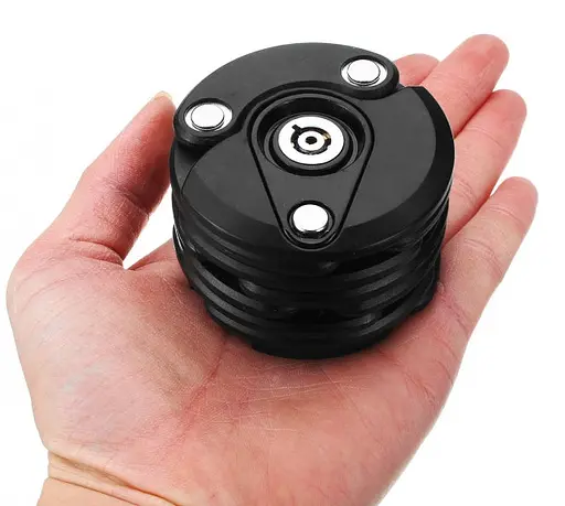 Складной противоугонный замок для велосипеда Bikight Стальная цепь - фото 8