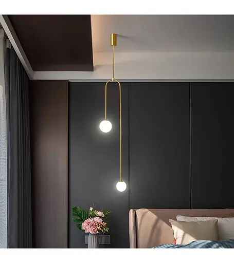 Люстра-підвіс Romin FZ9051 золото - фото 2