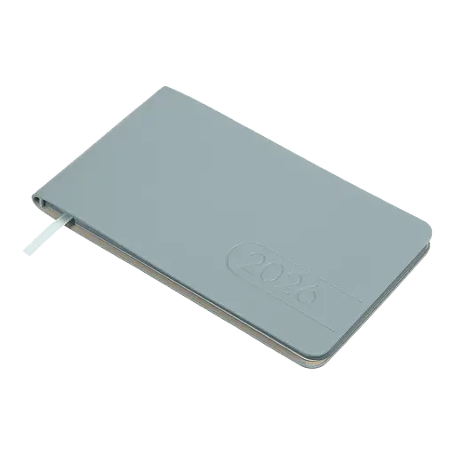 Щотижневик датований Buromax Light Morandi 2026 153 x 87 мм штучна шкіра світло-синій (BM.2910-30) - фото 2