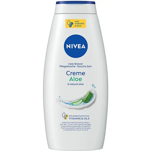 Гель-догляд для душу NIVEA Крем та алое 750 мл - фото 1