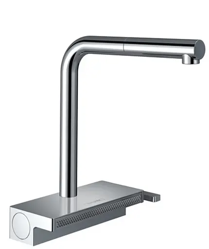 Змішувач Hansgrohe Aquno Select М81 250 2jet кухонний з витяжним виливом Sbox 73830000 Хром - фото 1