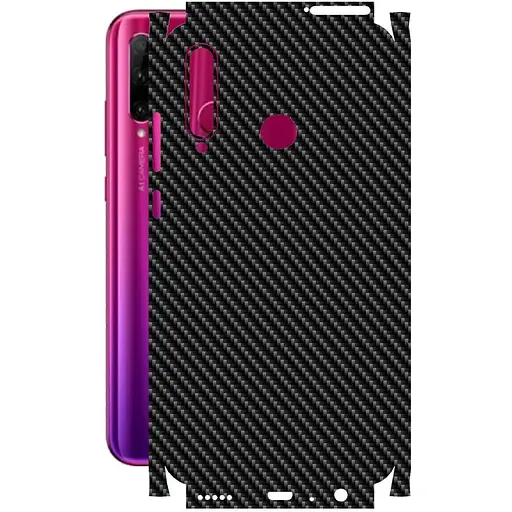 Захисна плівка StatusSKIN для Honor 10i Корпус Вініл Карбон чорний