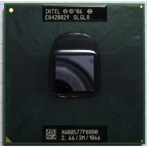 Процессор для ноутбука Intel Core 2 Duo P8800 2.66GHz/3M/25W Socket P Б/У