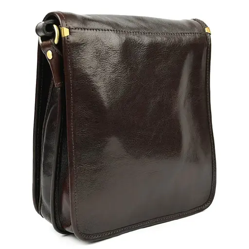 Стильный кожаный мужской планшет через плечо Firenze 26х22х8 см sum0028277 - фото 6