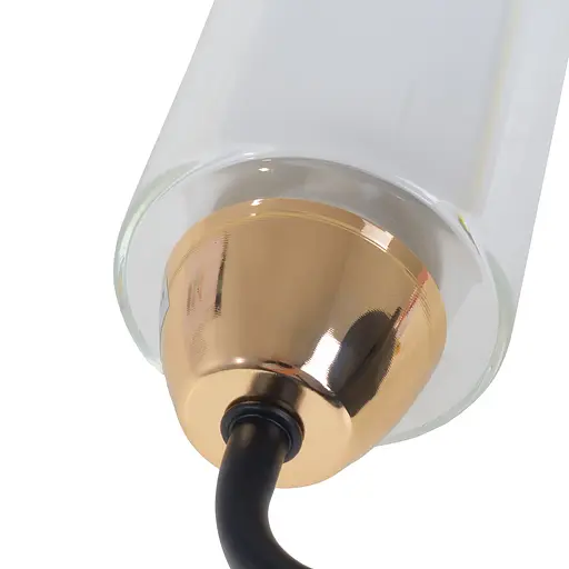 Люстра потолочная Brille классическая в зал E14 60W BK (LK-672C/5) - фото 4