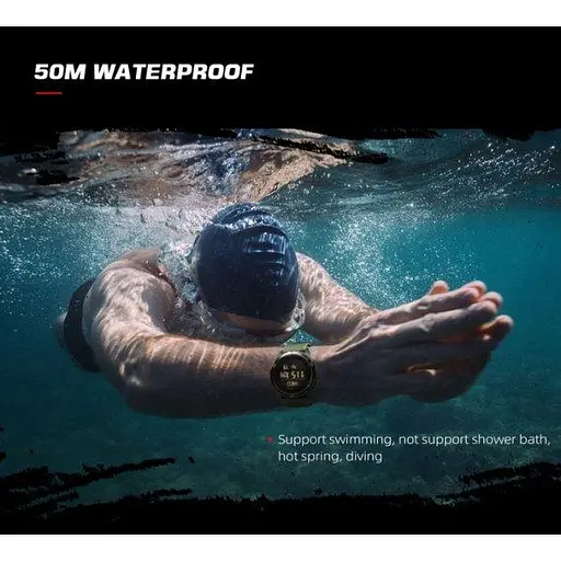 Мужские наручные тактические часы North Edge Alps с компасом (Зеленый) - фото 5