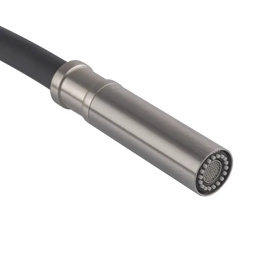 Змішувач для кухні Koer KI-70026-02 із чорним силіконовим виливом KR5209 Нержавіюча сталь - фото 4