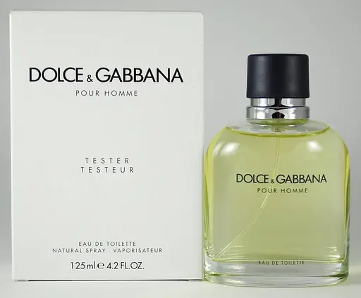 Оригинал Dolce Gabbana Pour Homme 125 мл ТЕСТЕР туалетная вода - фото 1