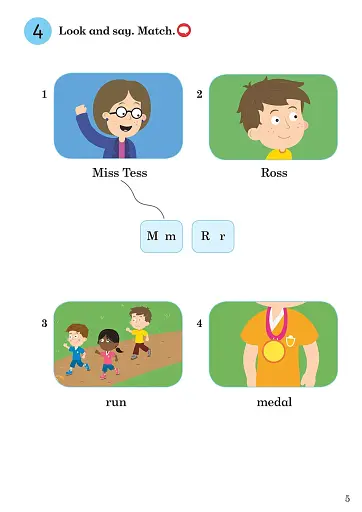 Ladybird Readers Starter A The Fun Run Activity Book - фото 5