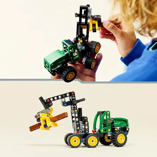 Конструктор LEGO Technic Колісний комбайн John Deere 1470H 117 деталей (42218)  - фото 10