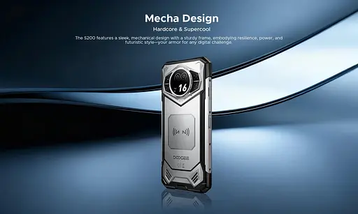 Смартфон Doogee S200 5G 6.72" 12/256ГБ 2SIM 10100 мАxгод світло-сірий - фото 5