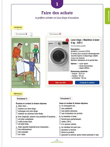 100% FLE A2 Communication essentielle du français Livre + didierfle.app - фото 4