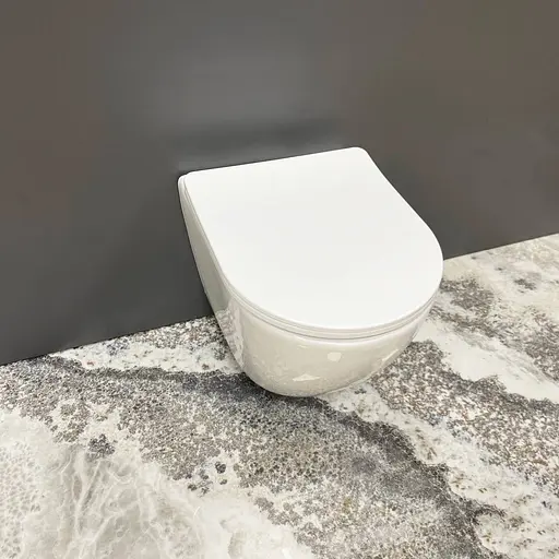 Подвесной унитаз VBI Kapri white VBI-020100, Белый - фото 4