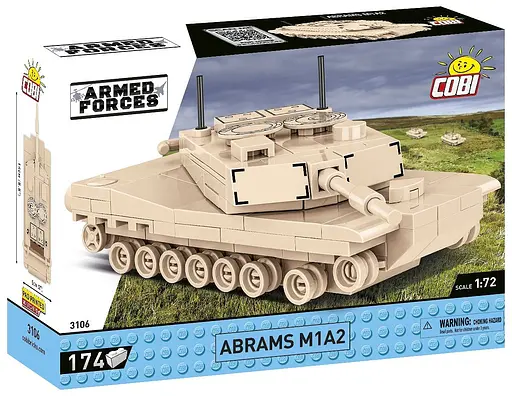 Конструктор COBI танк ЗСУ Abrams 3106 - фото 7