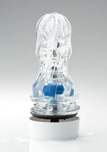 Мастурбатор Tenga Aero Cobalt Ring прозрачный - фото 3