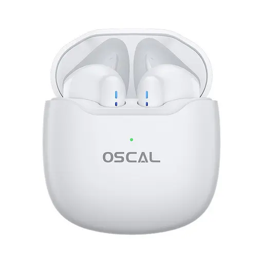 Навушники бездротові Oscal HiBuds 5 білі - фото 5