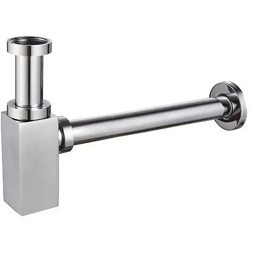 Сифон для раковины Koer BT-02-01 без выпуска KR3411, Хром - фото 1