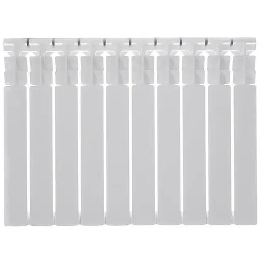 Радіатор секційний Bitherm 80 Bimetal-350L / Ціна за 1 секцію BT0558, Білий - фото 1