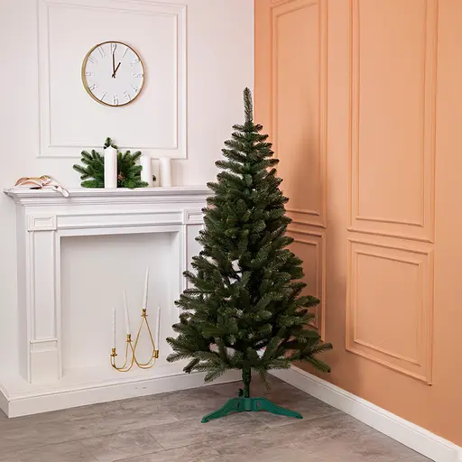 Новорічна штучна ялинка 1,8 м зелена Різдвяна ніч реалістична Преміум LUGI SOK-3-4