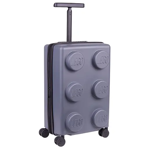 Валіза LEGO Brick 2x3 Expandable Trolley 31 л розширювана сіра (20290-0199)
