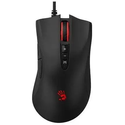 Миша Bloody ES5 Stone чорний USB Gaming 100-3200DPI RGB 10M натискань - фото 1