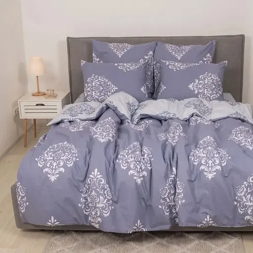 Комплект постільної білизни Viluta двоспальний ранфорс 19001 100% бавовна - фото 1