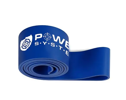 Гумка для фітнесу і кроссфіту Power System PS-4054 CrossFit Level 4 Blue (опір 22-50 кг) (PS-4054_Blue) - фото 4