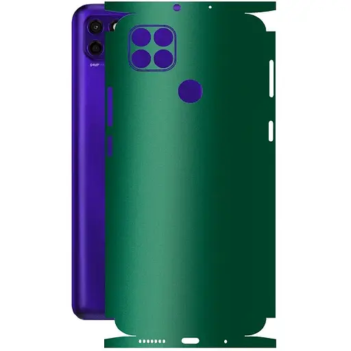 Защитная пленка StatusSKIN для Motorola moto G9 Power Корпус Винил Зеленая - фото 1