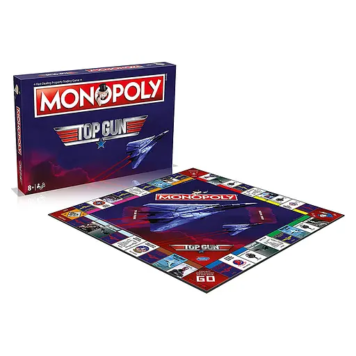 Настольная игра Top Gun Monopoly Winning Moves UK - фото 2