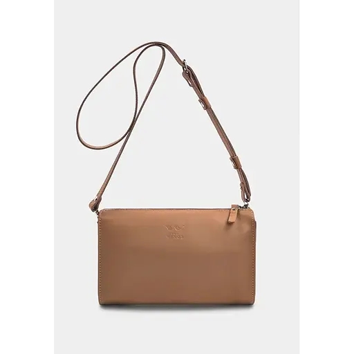 Шкіряний млатч карамель краст - фото 1