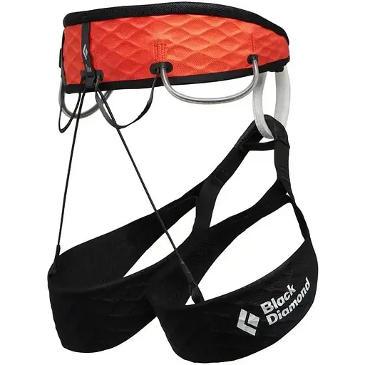 Страховочная система Black Diamond AirNET Black/Orange L (1033-BD 6511078001LRG1) - фото 2