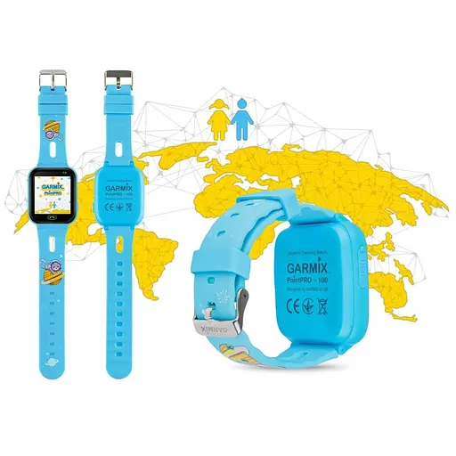 Smart Watch GARMIX PointPRO-100 WIFI BLUE UA UCRF - фото 4